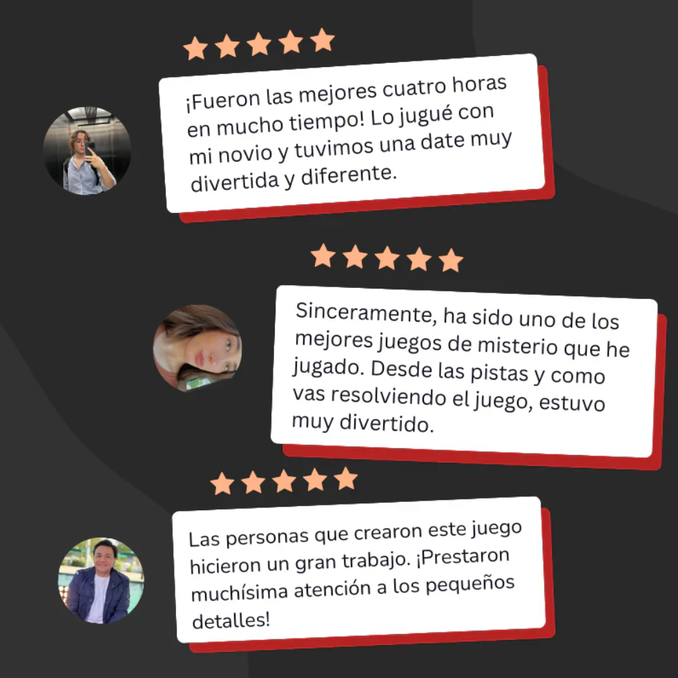 3x1 EN JUEGOS DE INVESTIGACIÓN - CASOS REALES