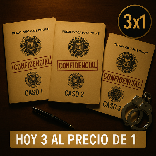 3x1 EN JUEGOS DE INVESTIGACIÓN - CASOS REALES
